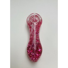 Hand Pipe 5" Glitter and Glow-in-the-Dark